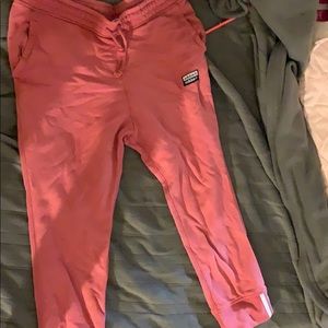 Pink adidas sweats